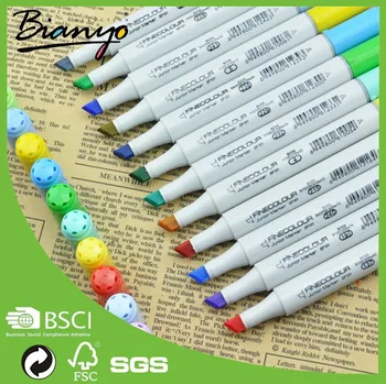 Oem Artist Grade Chalk Finecolour Marker Pen Permanent Paint Fabric Markers Wholesalesketch Markers Buy Marker Penpermanent Marker Penwhite