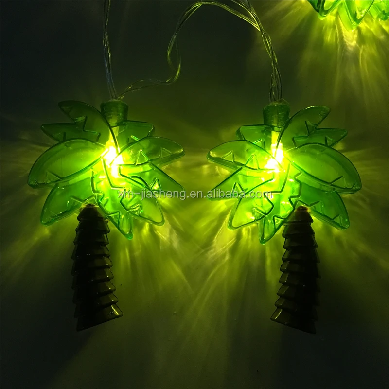 Hottest Sale Battery Operated Led Palm Tree String Light 10led Palm ...