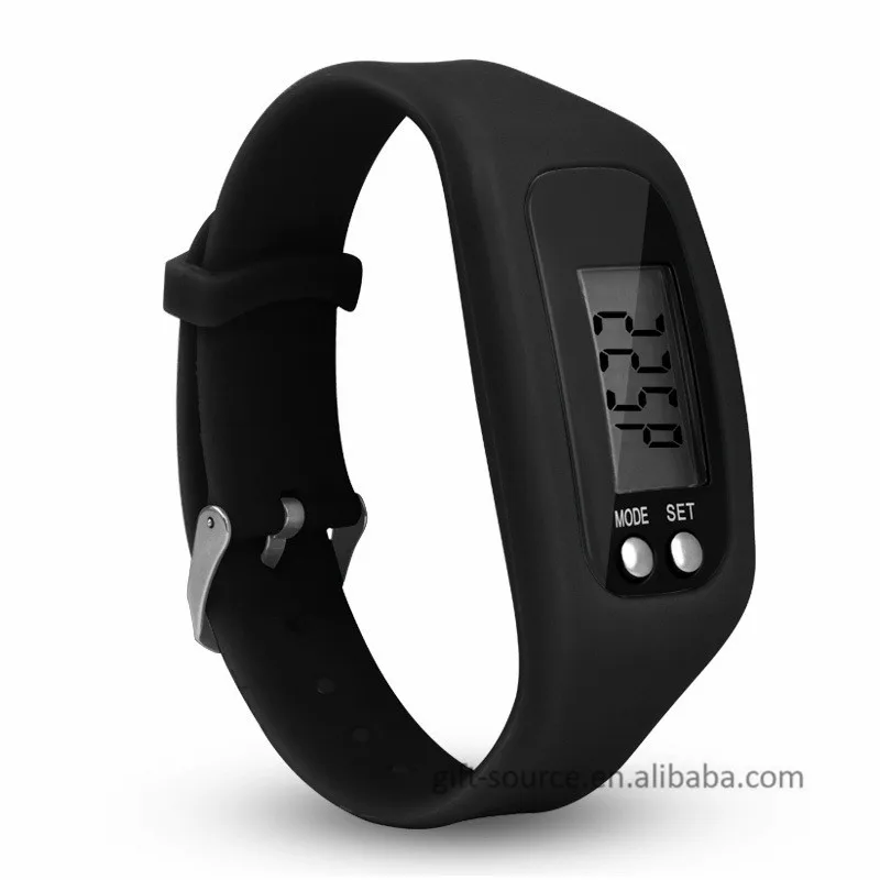 

sports watch wristband/bracelet pedometer, Ten colors