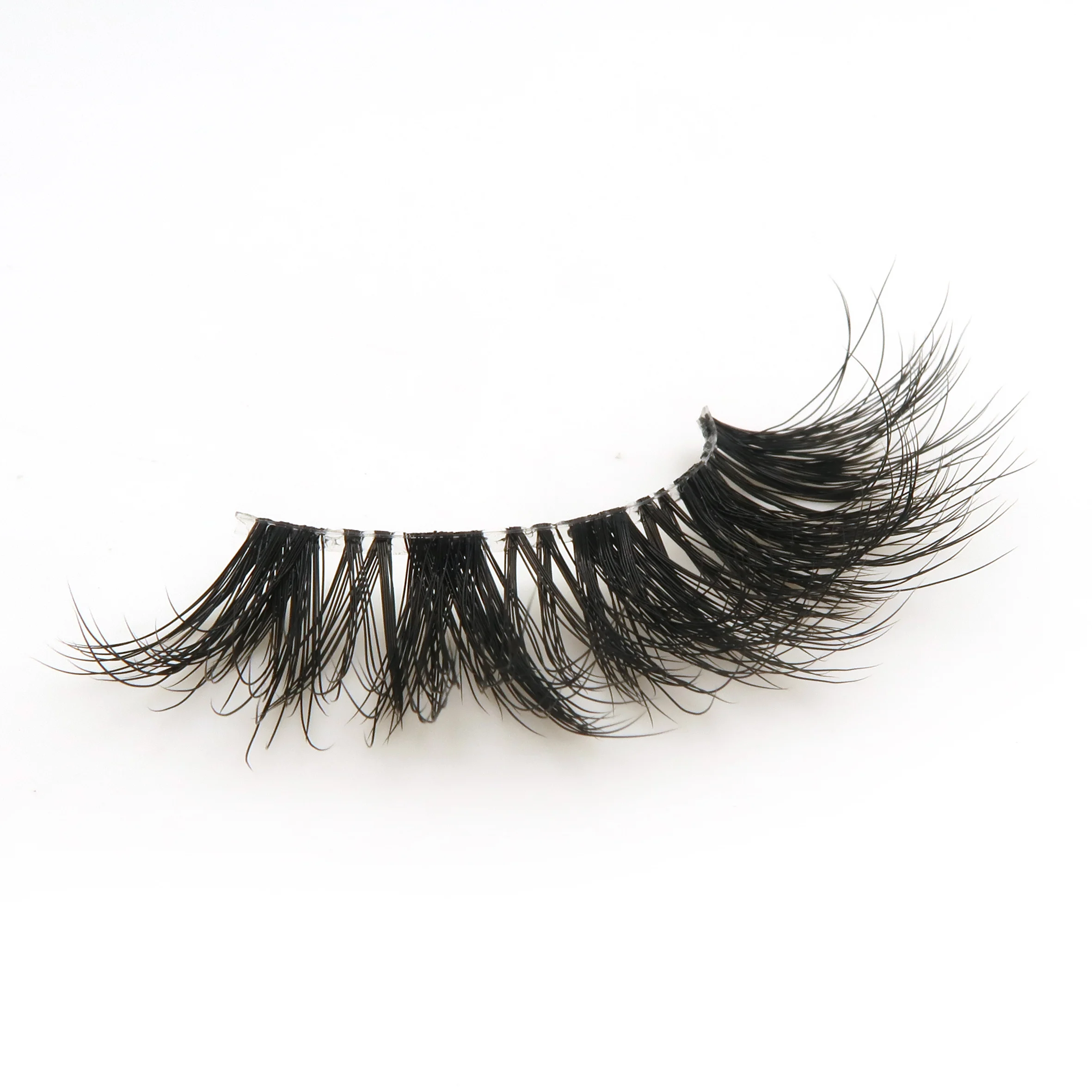 

3d 4d human hair false eyelashes, Natural black