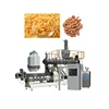 Made in China Automatic Twin Screw Extruder Cereal Flakes Crispy Making Plant/Rice Puff Roaster flakes crispy food process line
