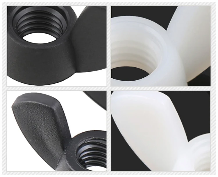 Plastic Or Nylon Butterfly Wing Nut Bolts And Screw Buy Plastic Wing Nut,Nylon Black Butterfly