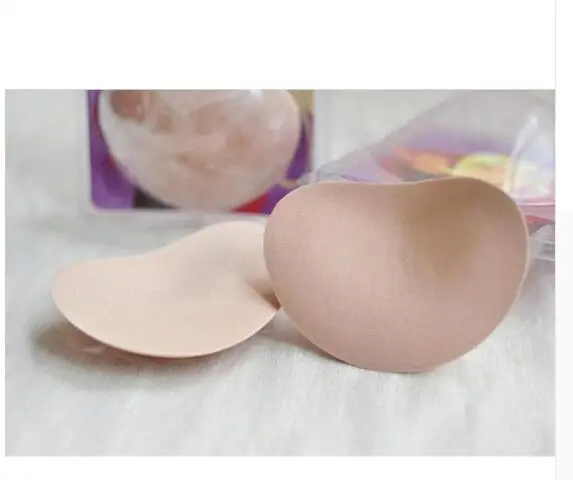 loonBonnie 1 par de almohadillas de gel de sujetador de silicona Coj/ín de sujetador potenciador de senos Push Up Bikini Coj/ín de mama Cojines de sujetador extra/íbles para mujeres-L transparente