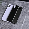 Custom logo UV print High temperature transfer print crystal PC transparent case for iphone X