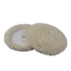 8" 100% Wool Hook & Loop Grip Buffing Pad for Compound Cutting & Polishing