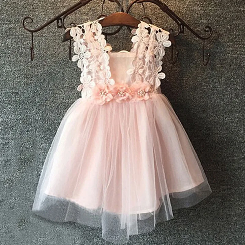 

R&H Girls Dress Lace Party Birthday Kids Clothing kid dress