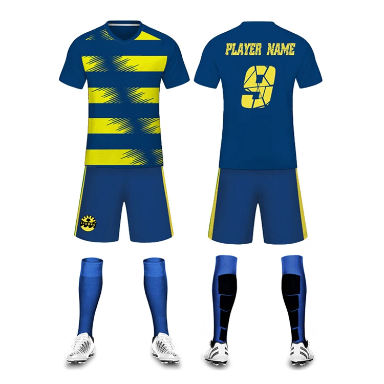 Oem 100% Polyester Sports Wear New Style Of Breath Soccer Fit Jersey Red Football Uniform