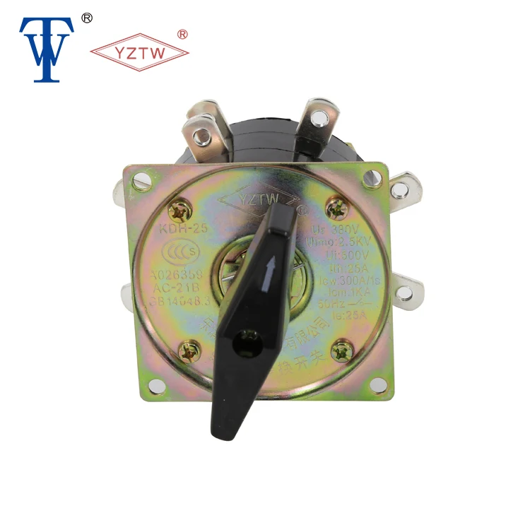 
YZTW KDH-25A-1-8 Rotary Switch For Electric Welding Machine 