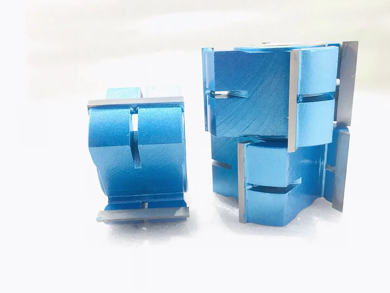 90*35*4T*H40  China superfine particles cemented carbide Woodworking knives Spiral Cutter Head