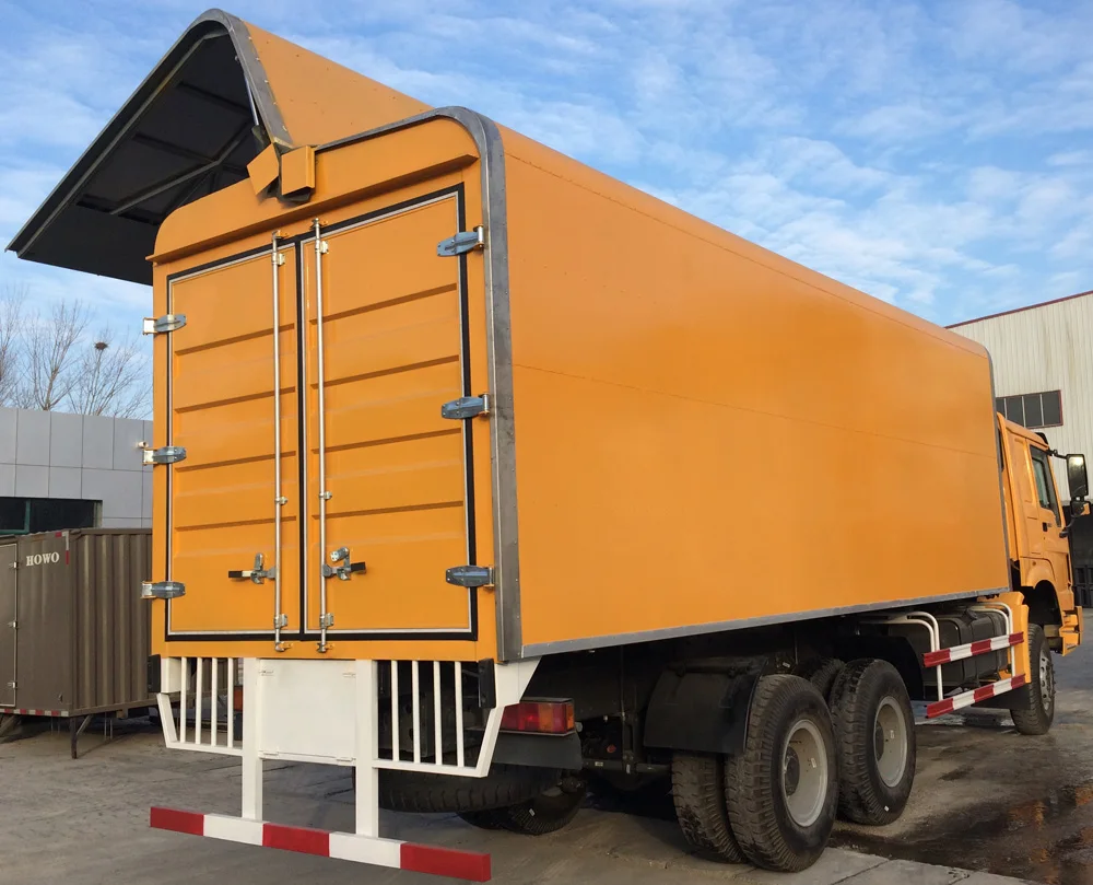 mobile wing open box truck with stage 16m3 full extension lhd rh