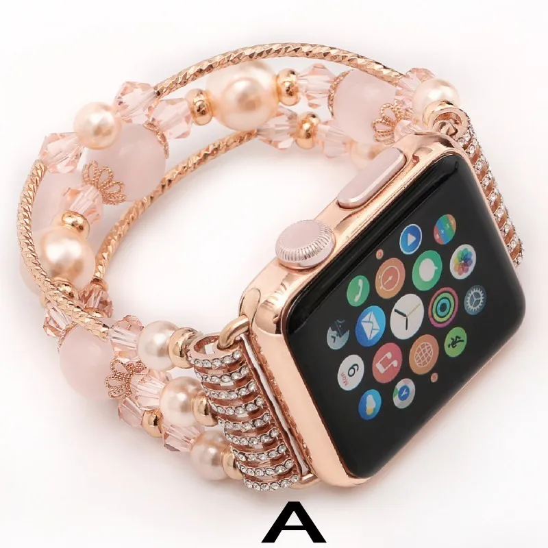 

New Products for iWatch Band,for Apple Watch Women's Bracelet Strap, 5 colors