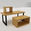 Wood Portable Shoe Display Table For Retail Store