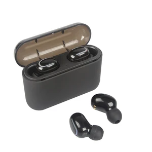 High Quality True Stereo Sound HBQ Q32 Wireless 5.0 TWS Bluetooth Earphone Earbuds with 1500mAh Power Bank Case