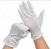 White Cotton Gloves with Grip