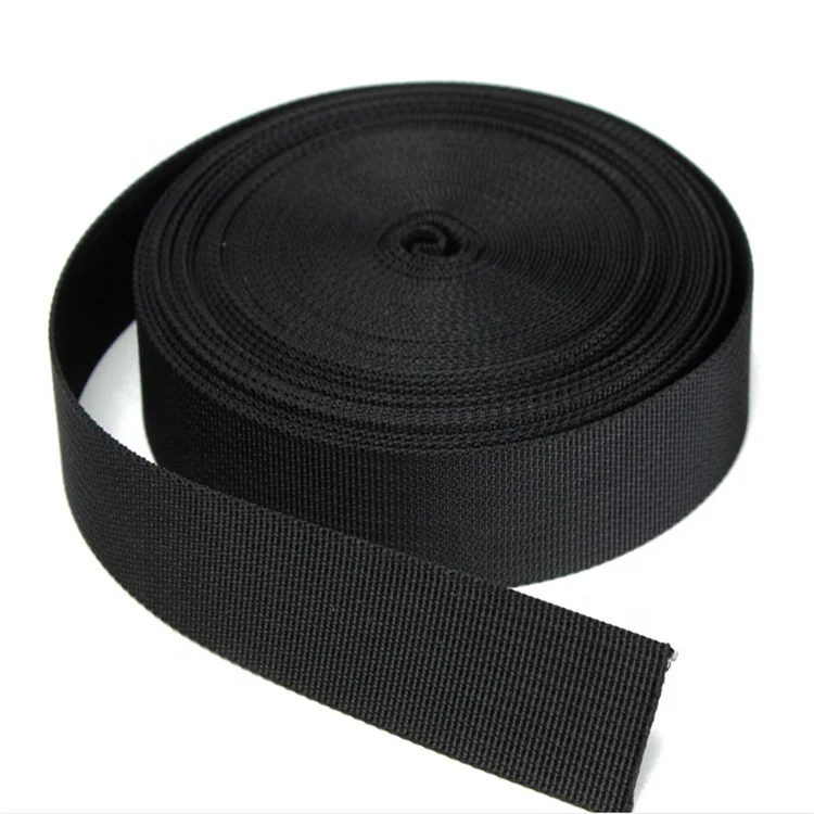 1 Inch Width Black Nylon Heavy Ribbon Belt Nylon Webbing - Buy Nylon ...