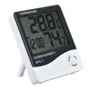 New LCD Digital Temperature Humidity Meter with Alarm Clock Hygrometer HTC-1