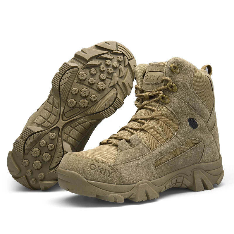 
wholesale desert lace up army commando boots 