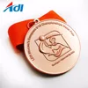 Custom Zinc Alloy Cooper Skiing Snowboard Sport Medal