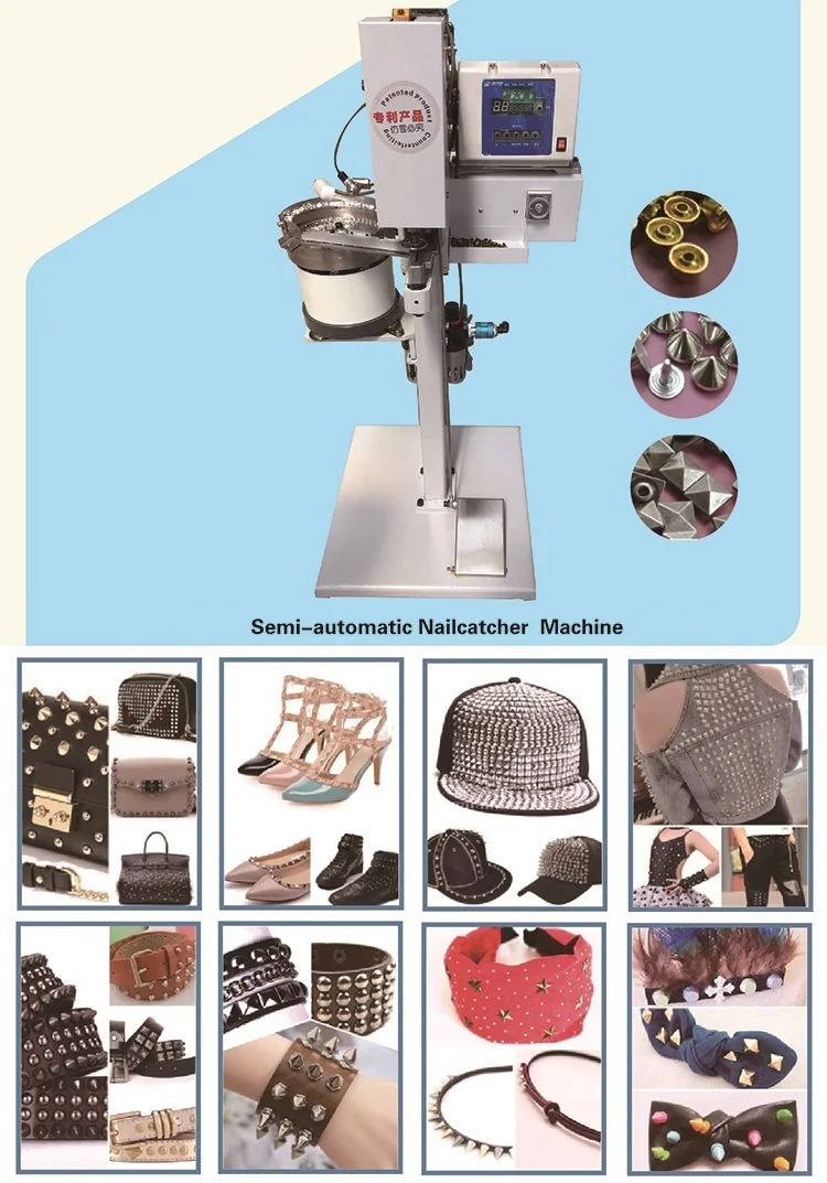 Automatic Nail Riveting Embroidery Pearl Drilling Machine