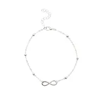 

Best sell Infinity Ankle Bracelet Endless Love Symbol Infinity Anklet For Special Gift