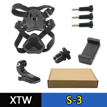 Comfortable Dog Fetch Harness Chest Strap Belt Tripod Mount For