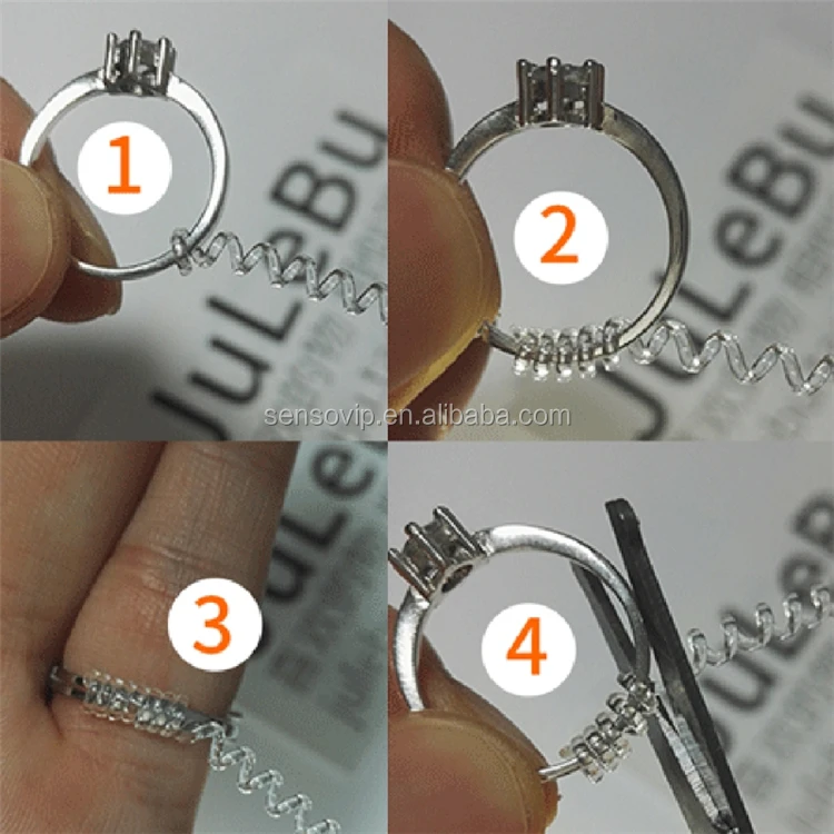 Source Ring Size Adjuster with Jewelry Polishing Cloth for Loose
