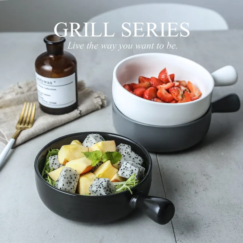 Plain white glazed health unique mexican personalized  porcelain cookware for roast