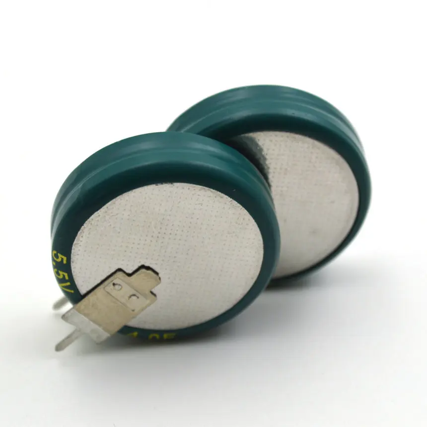 Small Cell Supercapacitor 5.5v 1f Coin V Type Ultra Capacitor Buy 1