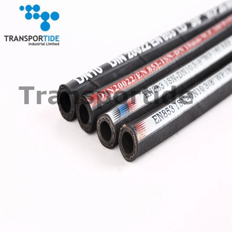 Parker Standard Flexible High Pressure Rubber Hydraulic Hose R1 3/8