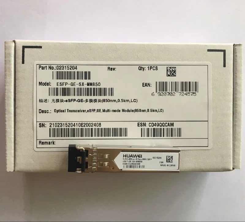 Original Sfp 10g-850nm-0.3km-mm-sfp+ Omxd30000 02318169 Ltf8502-bc+ ...