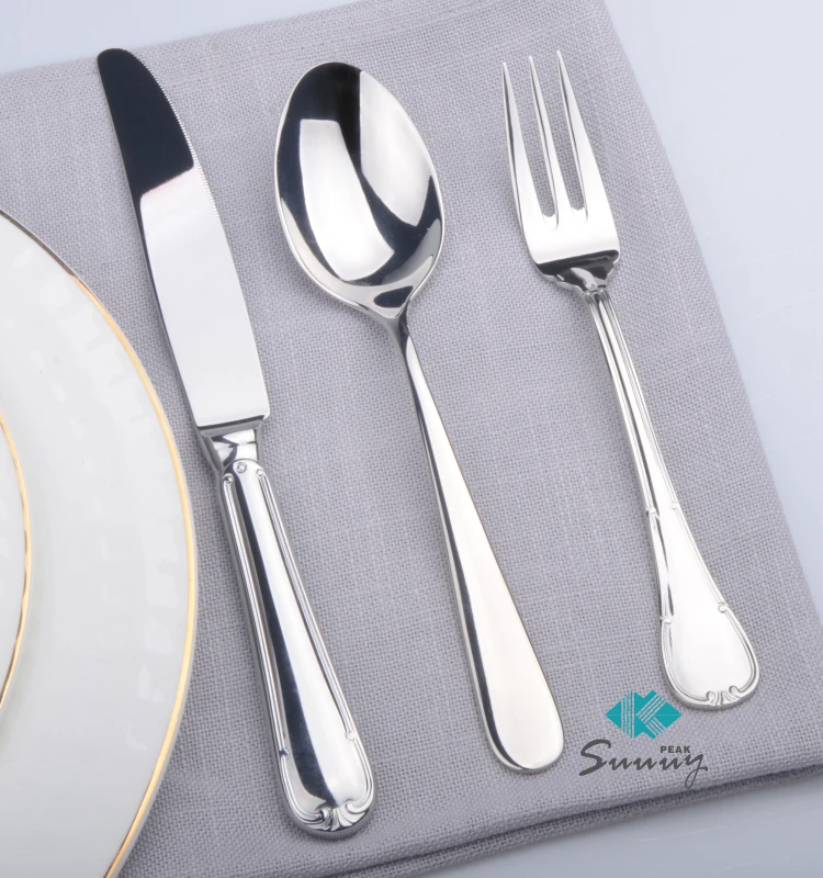 Direct factory price customized spoon,knife and fork,stainless steel
