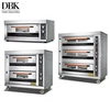 Full-Automatic Stainless Steel gas Pastry Bread 1 2 3 Layers bakery oven for Commercial