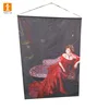Custom Wall Scroll Hanging Banner,Cheap Promotional Scroll Banner