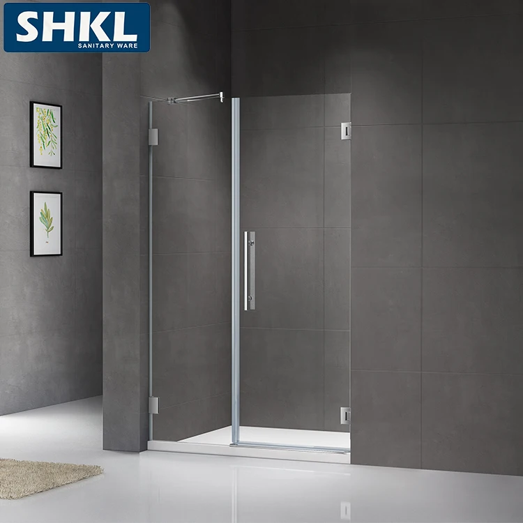 Simple style straight 8mm thickness shower room