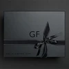 Custom Logo clothes black rectangle paper suitcase gift box