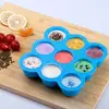 Custom FDA Silicone Ice Cream Cube Tray Mold, Custom Food Grade Silicone Square Ice Cube Mold Tray with Lid