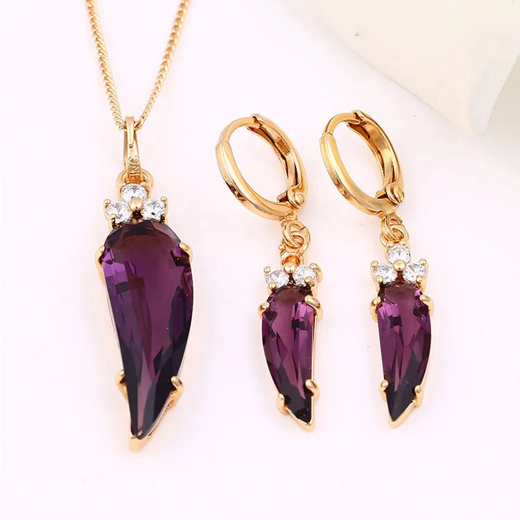 

63409-Xuping Promotion Hot sale Woman Jewelry Set Nice Design Jewelry