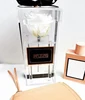 Single rose package/clear acrylic flower gift box with lid