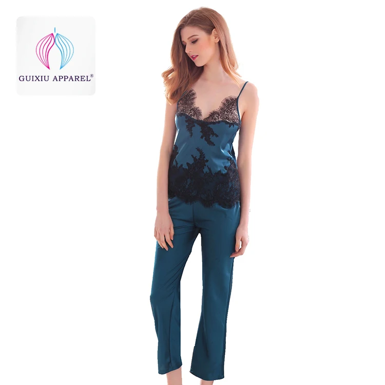 Ropa De Dormir De Los Hombres PJ Conjunto De Pijama De Dos Piezas Pijama De Noche Desgaste 100/% Algod/ón