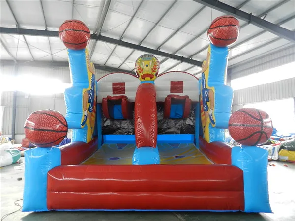 inflatable basketball court rental