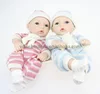 2018 fashion doll 28cm full silicone sleeping bath reborn baby dolls