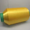 Polyester Yarn DTY , semi dull, dope dyed colors AA grade textured yarn