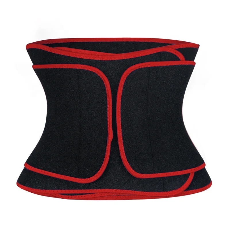 

Neoprene Sweat Belt Body Waist Trainer Short Torso Custom Corset, As shown