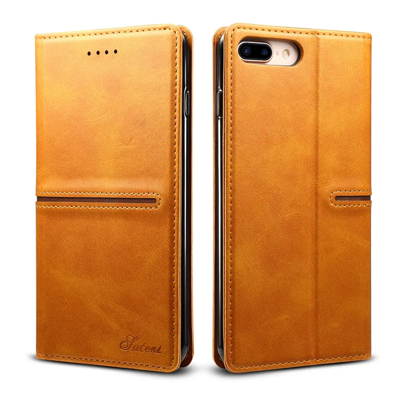 

HAISSKY leather kickstand phone case for Iphone 7/8plus
