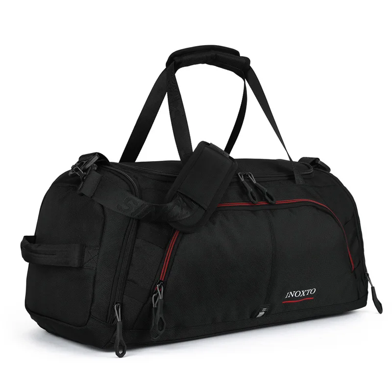 

Large Lightweight waterproof sport Luggage Duffel bag Packable Travel Duffle Bag for men and women, Black