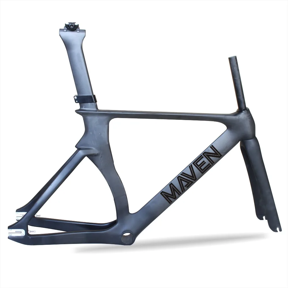 

T700 Carbon high quality AERO Track Bike Frame,warranty 2 Year Carbon Bicycle Frame,54CM Carbon Track Bicycle Frame