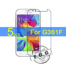 5pcs Ultra Clear LCD Screen Protector Film Cover For Samsung Galaxy Core Prime VE G361F Protective Film + cloth
