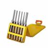 China Supplier 6Pcs Stone Chisel & Hollow Punch Die Set