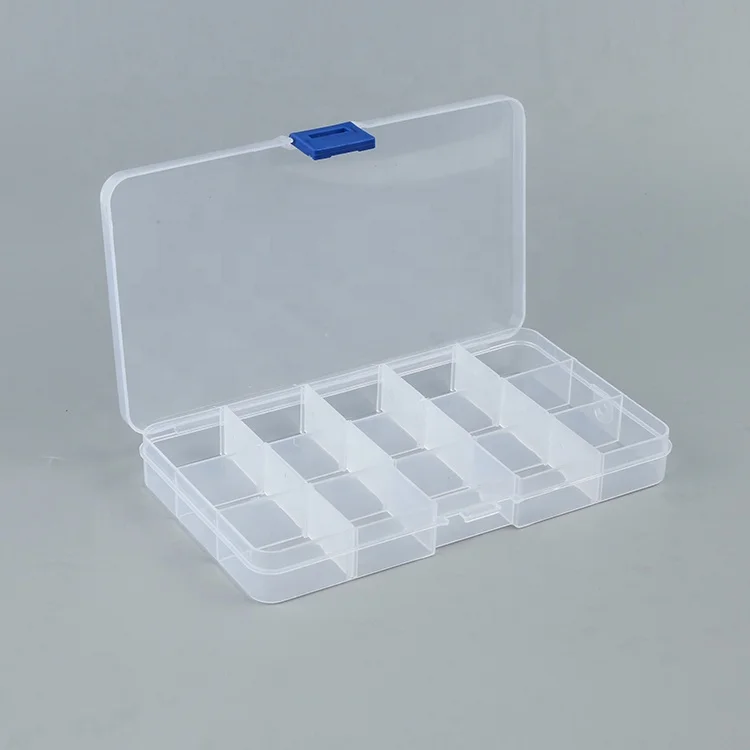 

Competitive price conjoined 15 grid adjustable compartments boxes storage
