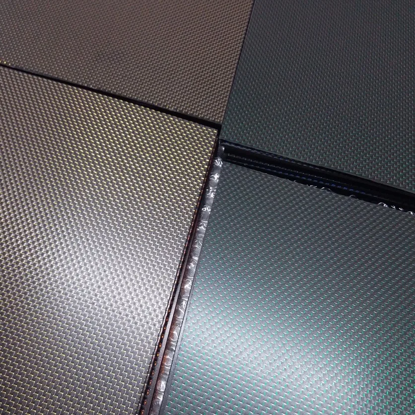 High Strength 3k Carbon Fiber Flexible Sheet 1mm 1.5mm 2mm 2.5mm 3mm